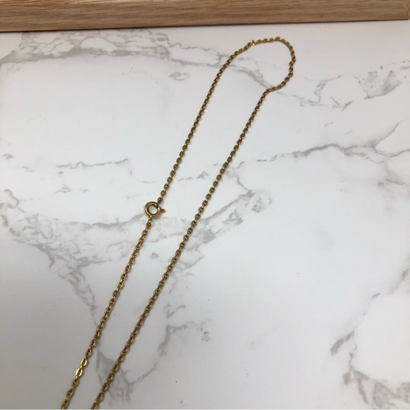 AUTHENTIC Chanel 2001 Cruise collection 24k plated clover rhinestones necklace - Picture 4 of 10